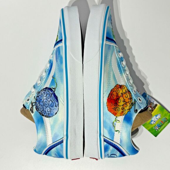 NWOB Vans Old Skool One Piece Devil Fruit Sneakers Women's Size 9 Men's 7.5 - Picture 8 of 10
